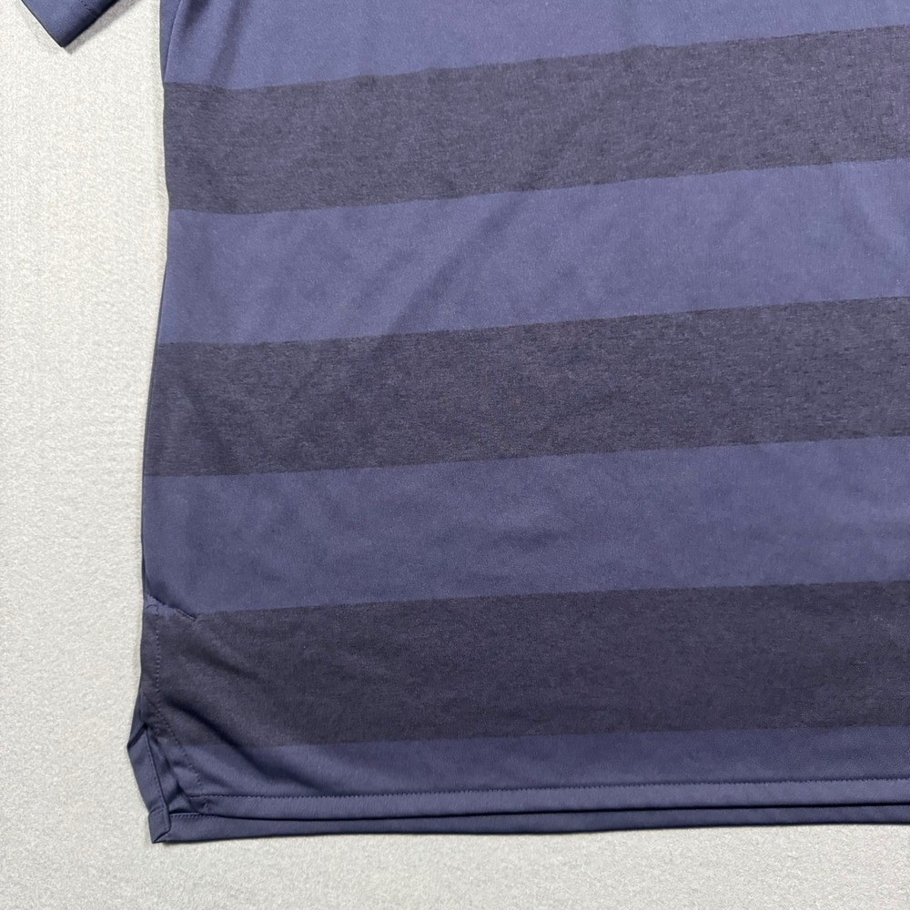 Nike Dallas Cowboys Polo Shirt Mens Large Navy Blue Striped NFL Dri-FIT Onfield - Picture 11 of 12